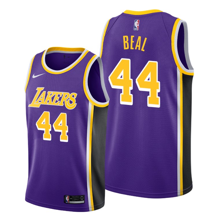 Men's Los Angeles Lakers Bradley Beal #44 NBA 2020-21 Statement Edition Purple Basketball Jersey GNC3583WX
